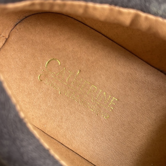 Catherine Malandrino Drapie Suede platform Slip-on, size 8.5 - Picture 8 of 8